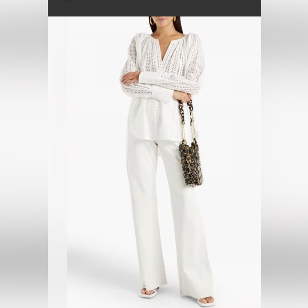 A.L.C. Broderie Anglaise top